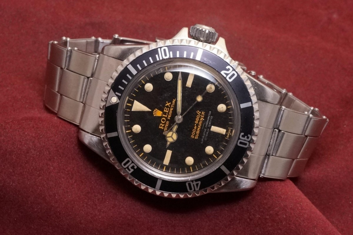 ロレックス サブマリーナ Ref-5512 Gilt/Gloss 4-Liner Dial Underline 4liner(RS-248/1963年)