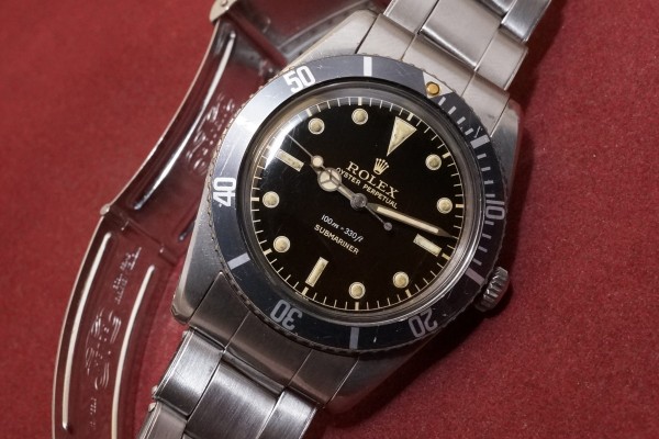 ロレックス サブマリーナ Ref-5508 Gilt/Gloss Dial（RS-256／1958年)の詳細写真3枚目