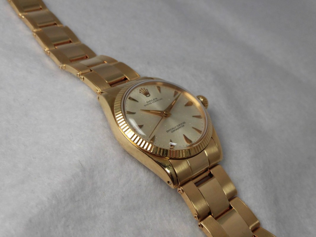 Boys ロレックス Oyster Perpetual Ref.6551/8 Rivet bracelet（BR-01 