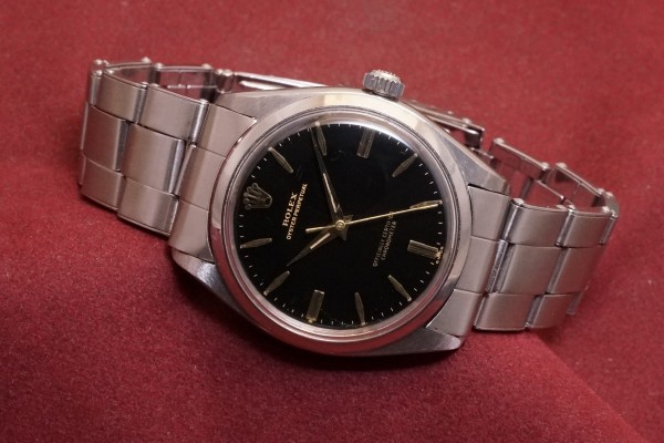 ロレックス PERPETUAL Ref-6564 Black Gilt Dial（RO-251／1959年)の詳細写真1枚目