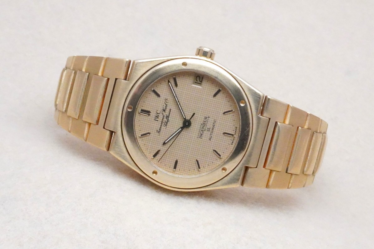 IWC 9225 インヂュニア SL 18KYG(06/1990年前後)