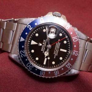 ロレックス GMTマスター Ref-1675 Chapterring Gilt/Gloss Dial