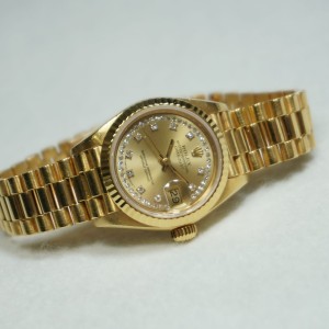 レディース ロレックス 69178G 18kyg 10P Diamonds