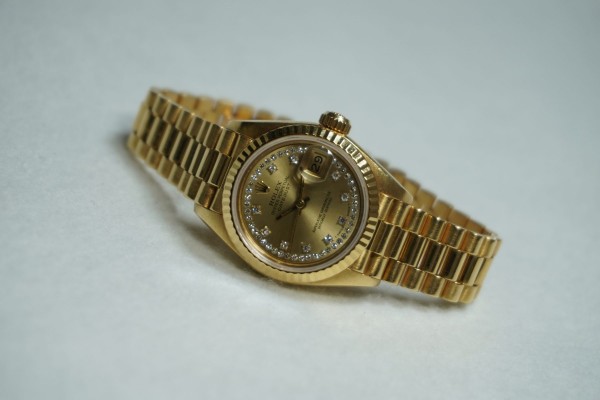 レディース ロレックス 69178G 18kyg 10P Diamonds（RL-70／1982年)の詳細写真2枚目