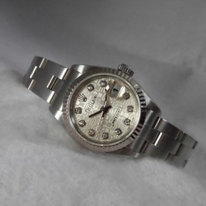 レディース ロレックス Ref.79174G Diamond Index SS