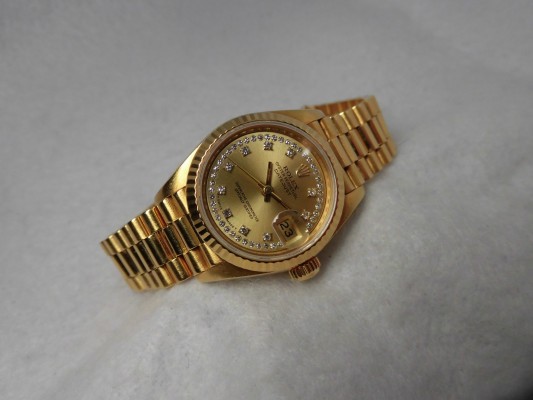 レディース ロレックス 69178G 18kyg 10P Diamonds（RL-70／1982年)の詳細写真2枚目