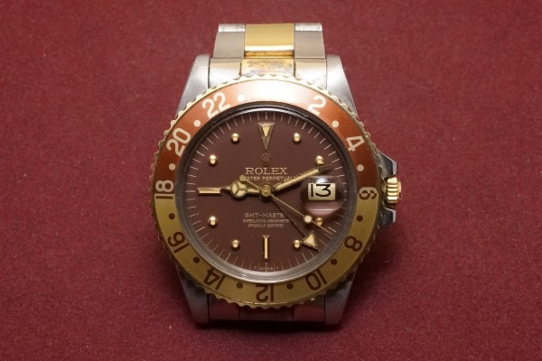 ロレックス GMTマスター Ref-1675/3 Brown Nipple Dial Garantie .etc.（RS-279／1977年)の詳細写真2枚目
