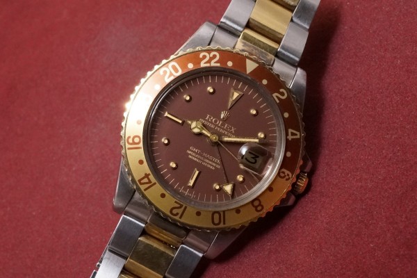 ロレックス GMTマスター Ref-1675/3 Brown Nipple Dial Garantie .etc.（RS-279／1977年)の詳細写真3枚目