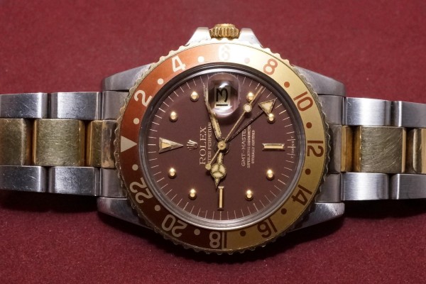 ロレックス GMTマスター Ref-1675/3 Brown Nipple Dial Garantie .etc.（RS-279／1977年)の詳細写真4枚目