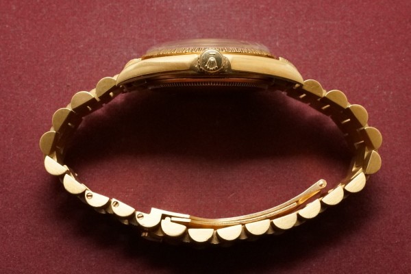 ロレックス デイトジャスト Ref-1607 Tigers Eye Stone Dial Rare!（RO-271／1975年)の詳細写真5枚目