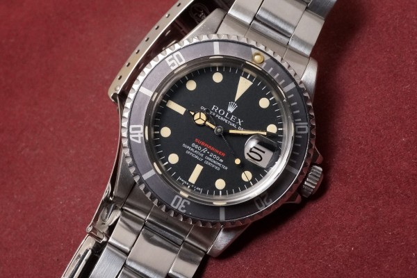 ロレックス 赤サブマリーナ Ref-1680 Mark-4  Guarantee & Box, etc.（RS-289／1972年)の詳細写真3枚目