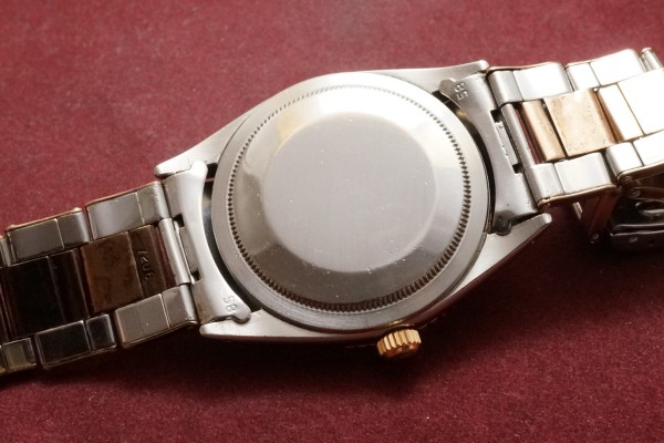 ロレックス デイトジャスト Ref-1625/3 SS×PG Thunderbird（RO-272／1960年)の詳細写真6枚目