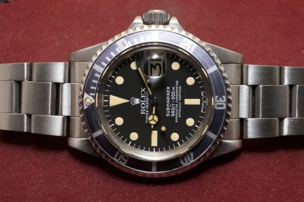 ロレックス サブマリーナ Ref-1680 Mark-1 Patina Dial（RS-291／1977年)の詳細写真4枚目