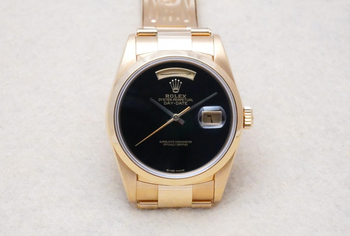 ロレックス デイデイト Ref-18208 ONYX Dial Ser-S（RD-116