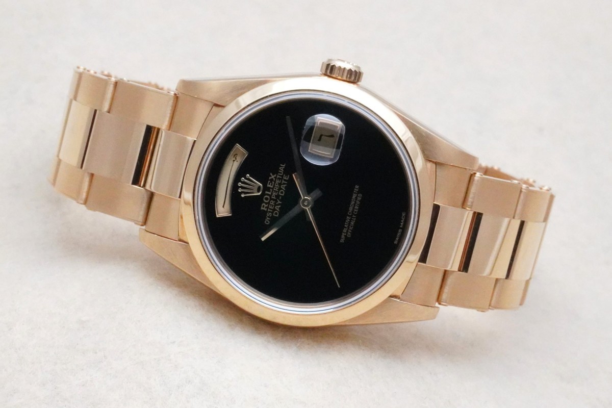 ロレックス デイデイト Ref-18208 ONYX Dial Ser-S（RD-116