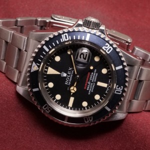 ロレックス 赤サブマリーナ Ref-1680 Mark-4