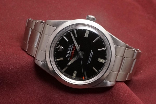 ロレックス MILGAUSS Ref-1019 Black Swan Dial Ultra Rare!（RO-283／1968年)の詳細写真1枚目