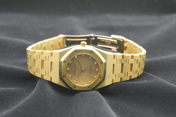 レディース AUDEMARS PIGUET Royal Oak 18KYG（LA-06／1980s)の詳細写真2枚目