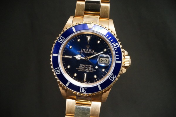 ロレックス サブマリーナ DATE Ref-16808 Blue Nipple Dial（RD-111／1988年)の詳細写真1枚目