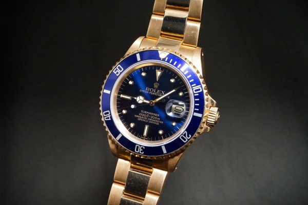 ロレックス サブマリーナ DATE Ref-16808 Blue Nipple Dial（RD-111／1988年)の詳細写真2枚目