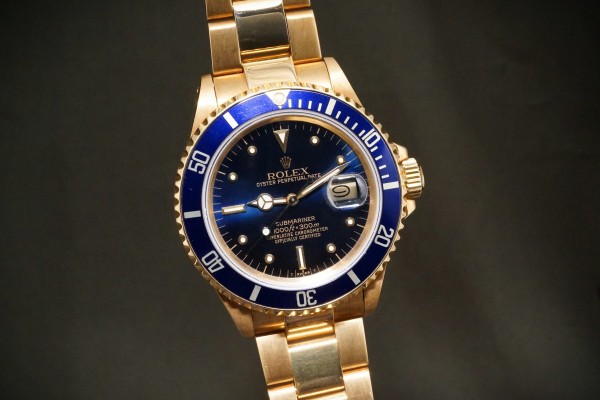 ロレックス サブマリーナ DATE Ref-16808 Blue Nipple Dial（RD-111／1988年)の詳細写真4枚目