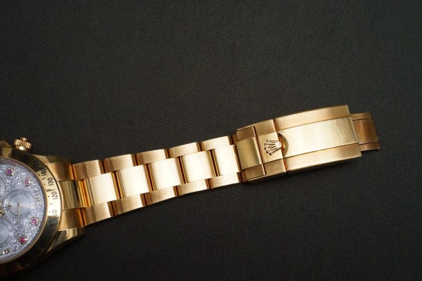 ロレックス  デイトナ Ref-116528 PAVE DIAMOND DIAL GUARANTEE（RD-121／ランダムシリアル（2014年販売）)の詳細写真8枚目