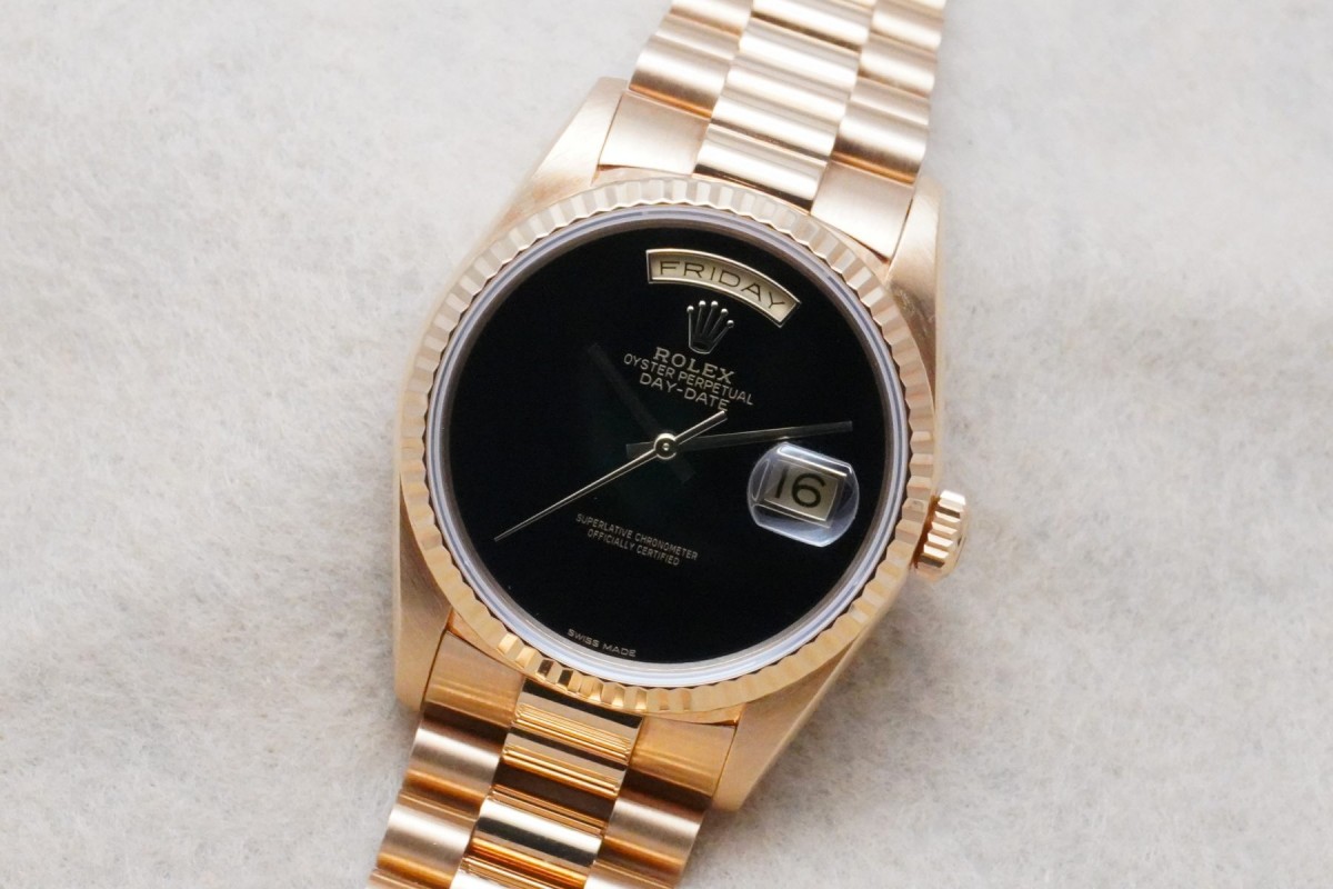 ロレックス デイデイト Ref-18238 ONYX DIAL Ser-S（RD-120