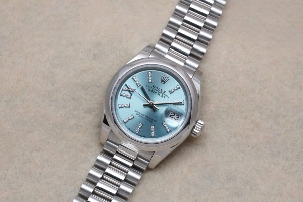 レディース ロレックス 279166 ICEBLUE DIAL PT GUARANTEE&BOX（RL-73／ランダムシリアル（2022年販売）)の詳細写真3枚目
