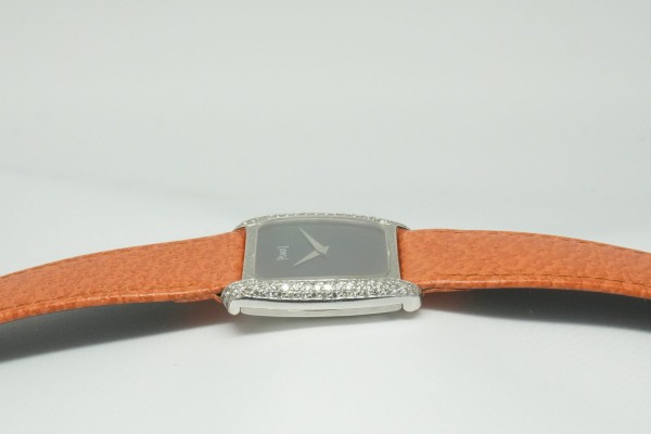 PIAGET Ref.94585 WHITEGOLD DIAMOND ONYX DIAL（PL-03／1980s)の詳細写真6枚目