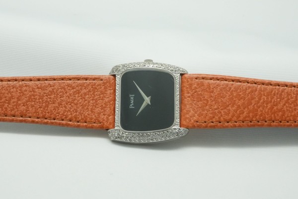 PIAGET Ref.94585 WHITEGOLD DIAMOND ONYX DIAL（PL-03／1980s)の詳細写真3枚目