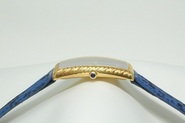 BAUME&MERCIER CURVEX BLUEDIAL 37081（01／1980s)の詳細写真3枚目