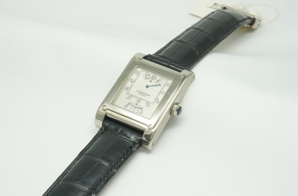 カルティエ TANK A AND A VIS CPCP TIME & CALENDAR APERTUREST（21／2000s)の詳細写真4枚目