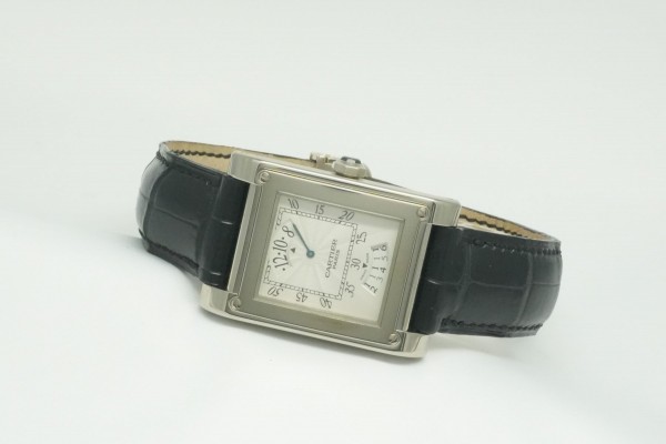 カルティエ TANK A AND A VIS CPCP TIME & CALENDAR APERTUREST（21／2000s)の詳細写真1枚目