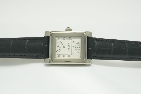 カルティエ TANK A AND A VIS CPCP TIME & CALENDAR APERTUREST（21／2000s)の詳細写真3枚目