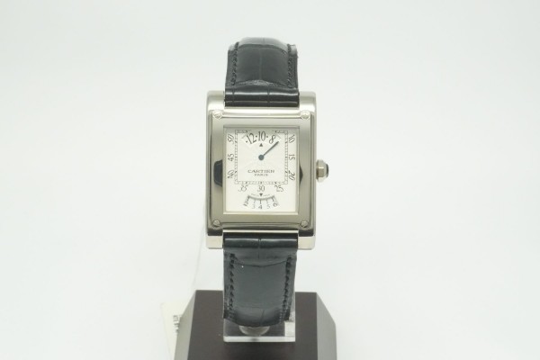 カルティエ TANK A AND A VIS CPCP TIME & CALENDAR APERTUREST（21／2000s)の詳細写真2枚目