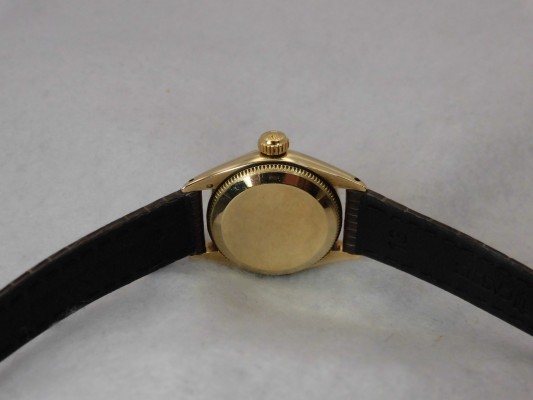 レディース ロレックス 6509 Heart Index Dial 14KYG（LR-75／1956年)の詳細写真4枚目