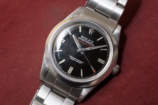 ロレックス MILGAUSS Ref-1019 Black Swan Dial Ultra Rare!（RO-283／1968年)の詳細写真3枚目