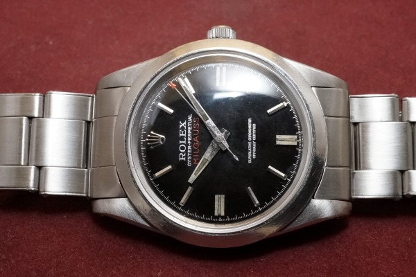 ロレックス MILGAUSS Ref-1019 Black Swan Dial Ultra Rare!（RO-283／1968年)の詳細写真4枚目
