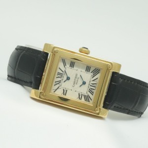 カルティエ TANK A AND A VIS CPCP DUAL TIME ZONE 2551