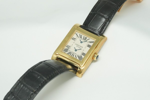 カルティエ TANK A AND A VIS CPCP DUAL TIME ZONE 2551（22／2000s)の詳細写真3枚目