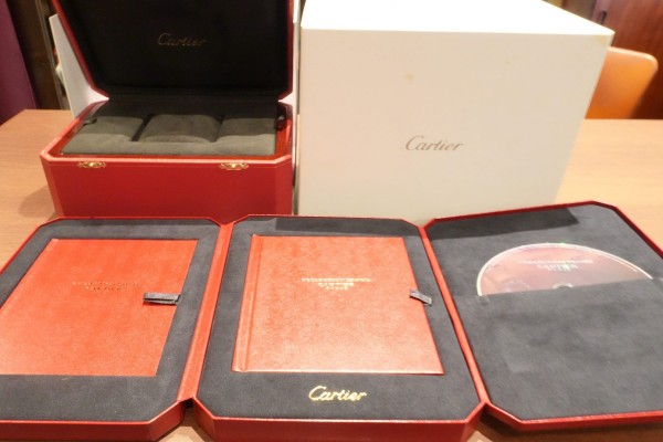 カルティエ TANK A AND A VIS CPCP DUAL TIME ZONE 2551（22／2000s)の詳細写真12枚目