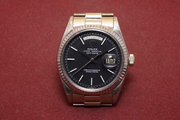 ロレックス デイデイト Ref-1803/9 Black Confetti Dial（RO-284／1972年)の詳細写真2枚目