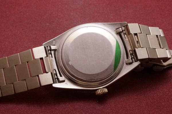 ロレックス デイデイト Ref-1803/9 Black Confetti Dial（RO-284／1972年)の詳細写真6枚目