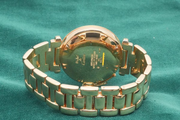 カルティエ PASHA LAPIS LAZULI DIAL DIAMOND GRID 1023（23／1990s)の詳細写真5枚目
