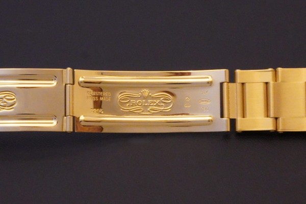 ロレックス 18KYG BRACELET 7206 FF76B（ブレス10／2001年)の詳細写真5枚目