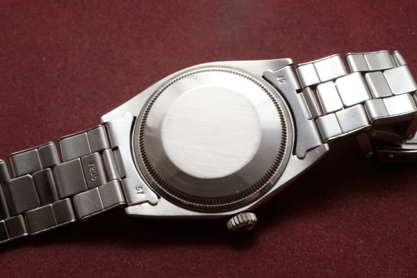 ロレックス  OYSTER PERPETUAL DATE Ref-1500 Gilt Gloss Dial（RO-285／1967年)の詳細写真6枚目