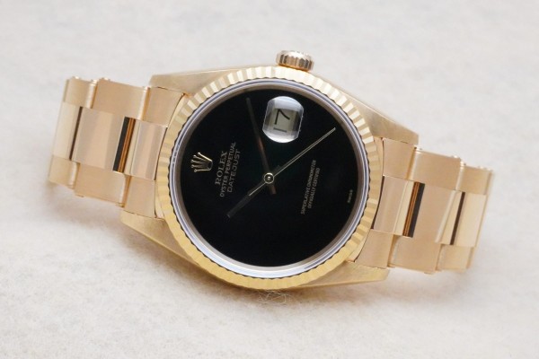 ロレックス デイトジャスト Ref-16238 ONYX DIAL Ser-R（RD-125／1988年)の詳細写真1枚目