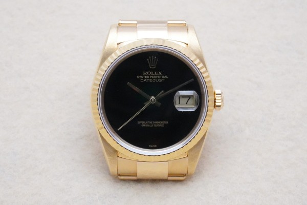 ロレックス デイトジャスト Ref-16238 ONYX DIAL Ser-R（RD-125／1988年)の詳細写真2枚目