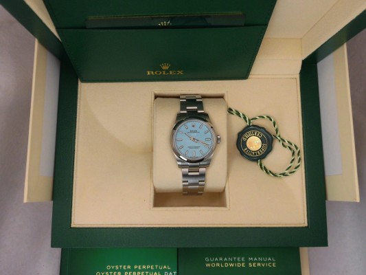 レディース ロレックス 277200 Turquoise blue（RL-76／2025年)の詳細写真8枚目