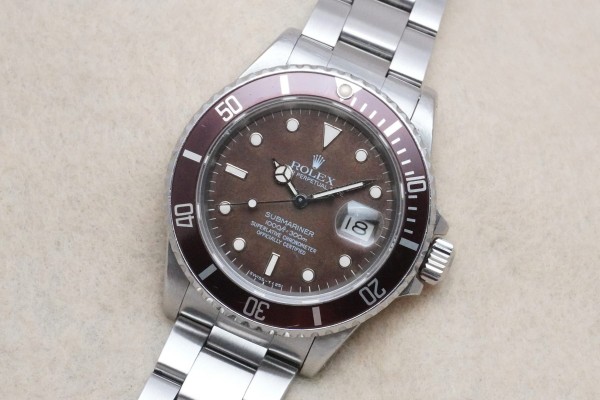ロレックス サブマリーナ DATE Ref-16800 Brown Dial（RD-126／1985)の詳細写真3枚目